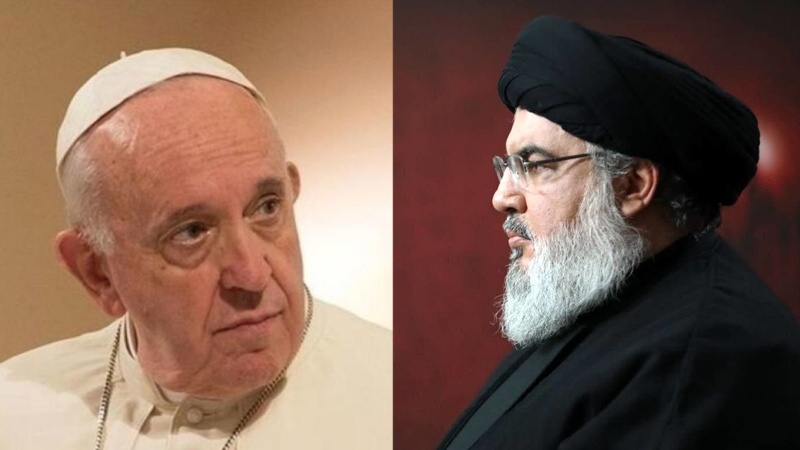Mesazh ngushëllimi i Papa Françeskut dhe Sejed Hassan Nasrullah drejtuar liderit të revolucionit