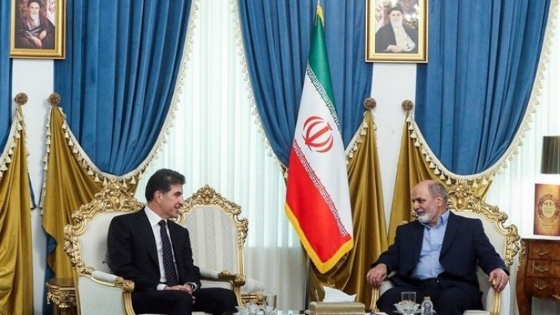 מזכיר המועצה העליונה לביטחון לאומי קיבל את נשיא כורדיסטן עיראק