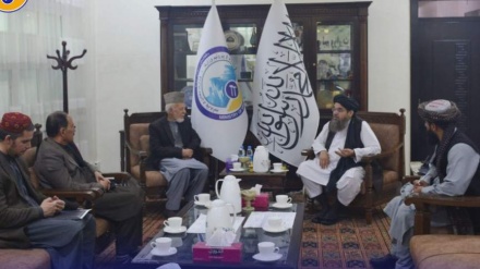 وزیر معادن طالبان با دو مقام حکومت پیشین دیدار کرد