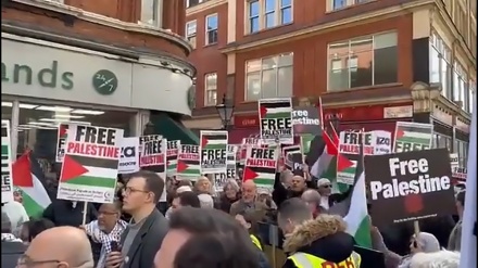 L'arrestation de centaines de manifestants pro-palestiniens à Londres