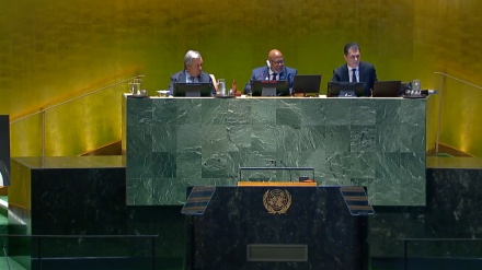 سازمان ملل متحد در مراسمی به رئیس جمهوری و وزیرخارجه فقید ایران ادای احترام کرد