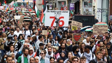 Расширение демонстраций и народная поддержка Палестины в европейских городах