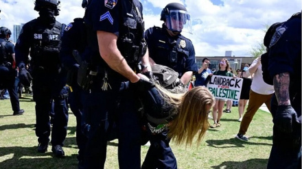 Продолжающееся жестокое подавление пропалестинских студентов в Америке