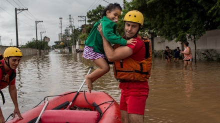 Vërshime e përmbytje në Brazil/Foto