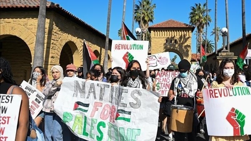 המפגינים הפרו-פלסטינים באונ' אילינוי הגיעו להסכם עם הנהלת הקמפוס
