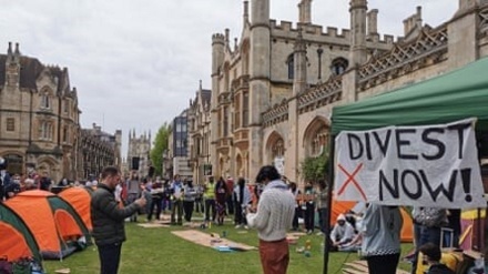 İngiltere'de Siyonist karşıtı protestolara  5 İngiliz üniversitesi daha eklendi