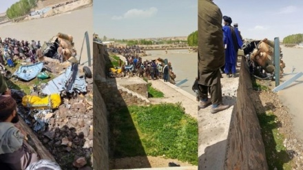 سقوط چرخبال نظامی طالبان در غور با یک کشته و ده زخمی