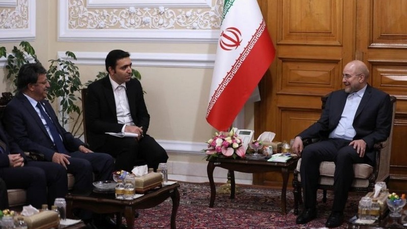 İran Meclis Başkanı İran-Türkiye ilişkilerinin geliştirilmesine vurgu yaptı