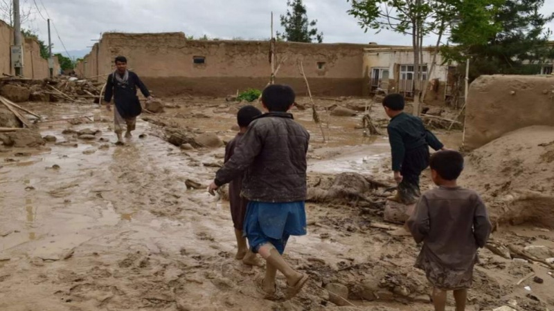 ۵۱ کودک در سیل اخیر افغانستان جان باختند