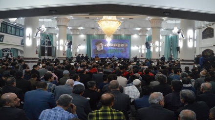 اجتماع هزاران نفری مهاجرین افغانستانی در گرامیداشت شهید آیت الله رئیسی رئیس جمهور فقید ایران اسلامی  