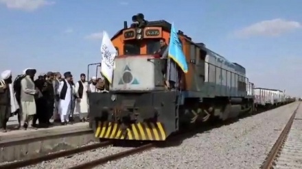 اولین قطار ترانزیتی افغانستان به وان ترکیه رسید