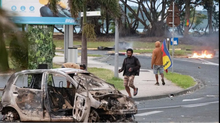 Военное положение во Французской Каледонии