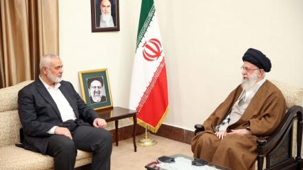 Israel will be dissolved with God's grace/ Haniyeh meets with Imam Khamenei