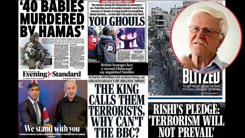 Aufgabe britischer Medien, ist Gemüter zu beruhigen und israelischen Völkermord zu rechtfertigen / im Gespräch mit Bresheeth-Zhabner