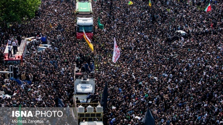 بازتاب گسترده مراسم تشییع پیکر رئیس جمهور شهید ایران و همراهان در رسانه‌های بین‌المللی