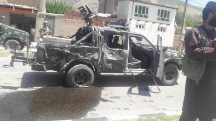 انفجار در بدخشان؛ کاروان نظامی طالبان هدف قرار گرفت 