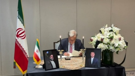 Antonio Guterres  başsağlığı dilemek için İran temsilciliğinde bulundu 