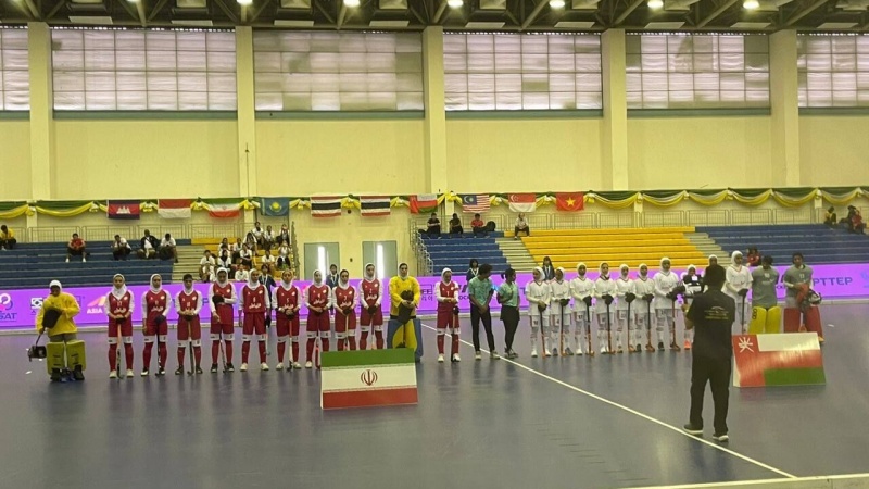 נבחרת הנשים האיראנית של ההוקי ניצחה את נבחרת עומאן באליפות אסיה