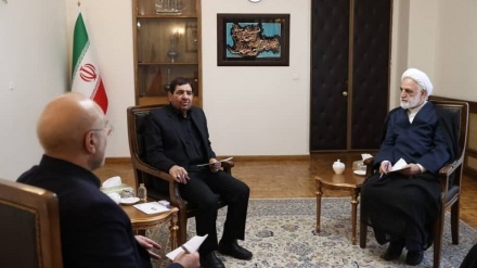 Акцент на выполнении обязанностей народного правительства и сопровождении сил первым вице-президентом Ирана