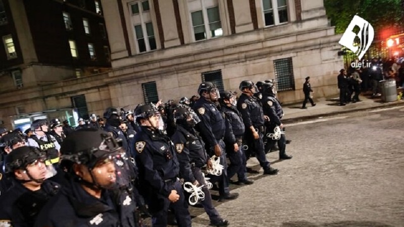 Kian Represif, Polisi AS Kepung Universitas Columbia