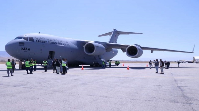 نخستین محموله کمک‌های قطر به سیلاب زدگان افغانستان رسید