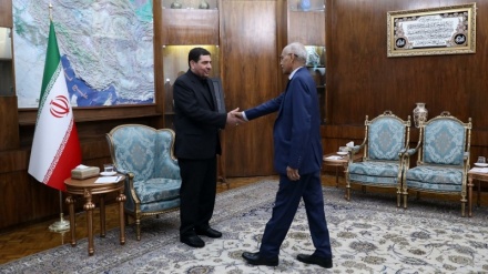 İran İslam Cumhuriyeti Cumhurbaşkanı Vekili Muhbir, Sudan Dışişleri Bakanı ile  görüştü
