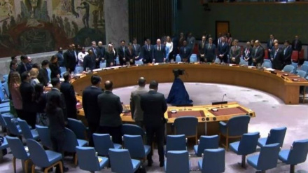 Güvenlik Konseyi'nde Cumhurbaşkanı ve dışişleri bakanı için saygı duruşu
