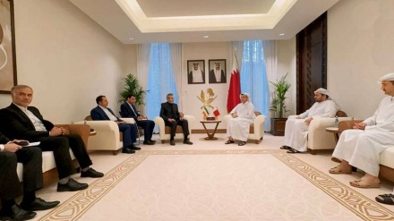 Ministri i Jashtëm në detyrë i Iranit u takua me Ministrin e Jashtëm të Katarit