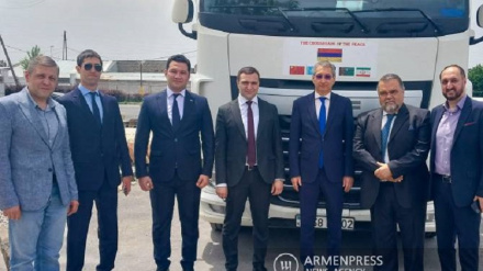«Խաղաղության խաչմերուկ» նախագծի շրջանակներում Չինաստանից Հայաստան է հասել առաջին բեռնատարը
