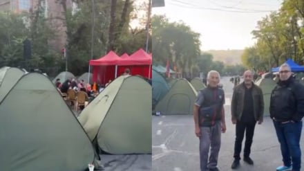 Բաղրամյան պողոտան շարունակում է փակ մնալ․ ակցիայի մասնակիցները կրկին գիշերել են այնտեղ