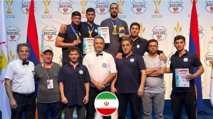 Tre medaglie conquistate dagli atleti iraniani del pugilato alle gare internazionali in Armenia