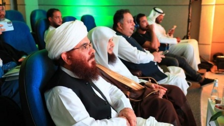 شرکت سرپرست وزارت حج و اوقاف طالبان در کنگره بین المللی حج