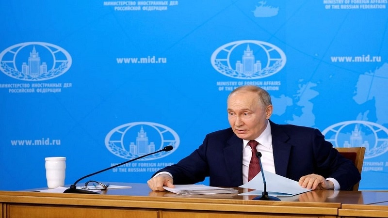 پوتین شروط خود را برای پایان فوری جنگ اوکراین اعلام کرد