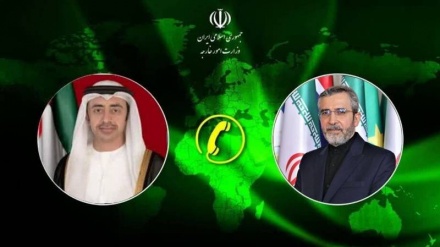 Konsultime telefonike mes Bagherit dhe ministrit të Jashtëm të Emirateve të Bashkuara Arabe në lidhje me zhvillimet e fundit në Gaza