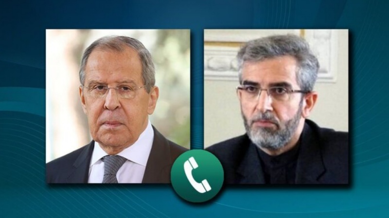 Percakapan via telepon antara Sergei Lavrov dan Ali Bagheri Kani