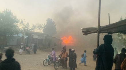 وقوع آتش‌سوزی در هرات