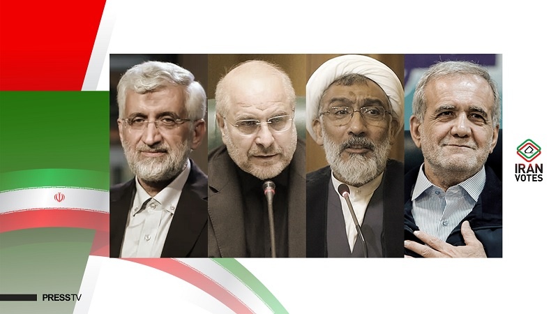 Zoezi la kuhesabu kura za uchaguzi wa rais wa Iran linaendelea, Jalili na Pezeshkiyan wanakabana koo