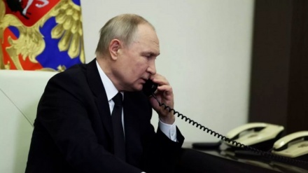 שיחת טלפון בין הנשיא בפועל מוחמד מוחבר לנשיא ולדימיר פוטין