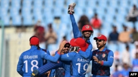 سومین پیروزی تیم کریکت افغانستان در مقدماتی جام جهانی/ ‎راهیابی به مرحله یک هشتم نهایی