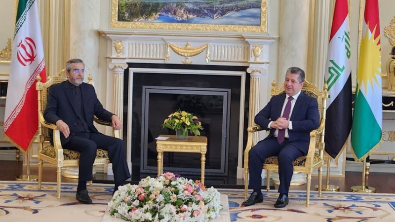 שר החוץ בפועל נפגש עם ראש ממשלת כורדיסטן-עיראק