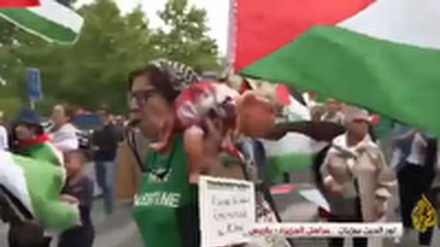 Avrupa kentlerinde Filistin'e destek yürüyüşü sürüyor
