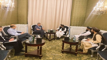 سخنگوی طالبان با نمایندگان روسیه و ازبکستان در دوحه دیدار کرد