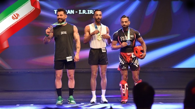 Tahran'ın Masteruniverse Fitness Yarışmasının sonu