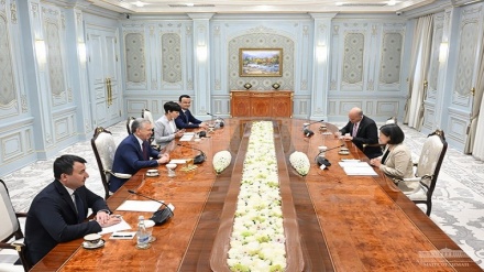 Ўзбекистон президенти АҚШ делегациясини қабул қилди