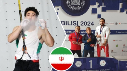L'haltérophile handisport iranien a remporté la médaille de bronze à la Coupe du monde et le grimpeur iranien a atteint les demi-finales de la sélection olympique