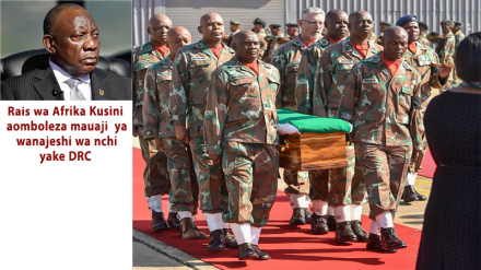 Ramaphosa aomboleza mauaji ya wanajeshi wa A/Kusini DRC