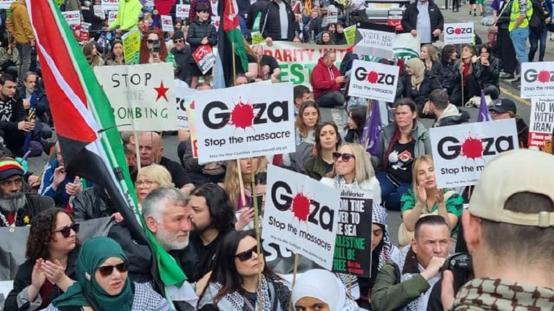 Maelfu waandamana Scotland kulaani jinai za Israel Gaza
