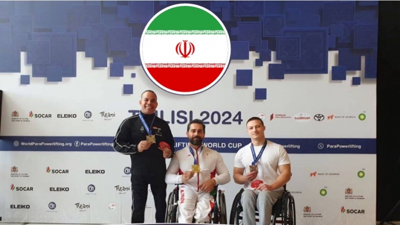 İran'ın Gürcistan'daki Dünya Kupası'nda halterde altın madalyası