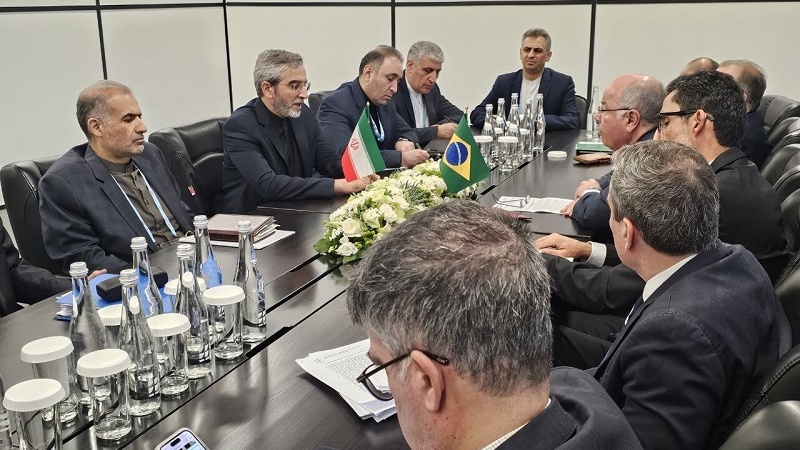 Bakıri Brezilya Dışişleri Bakanı ile görüştü