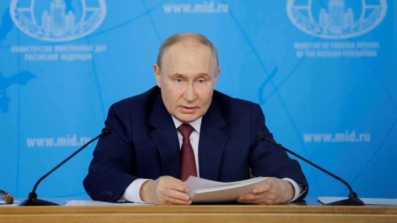 Putin macht Westen für die gegenwärtige Weltlage verantwortlich